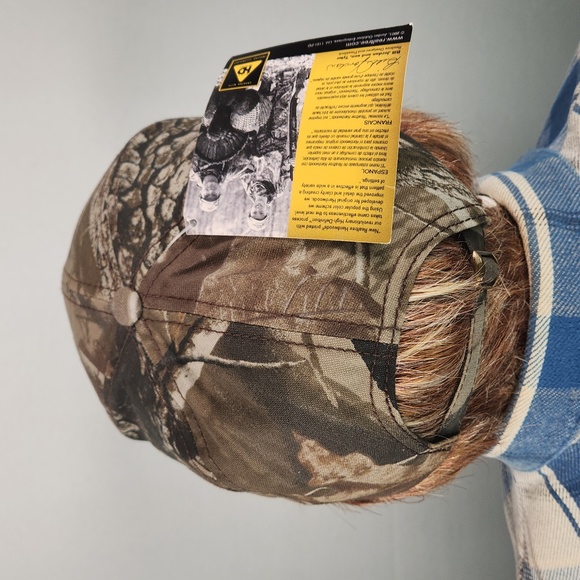 Realtree Hardwoods HD camo hat OSFM Adjustable Buckle back - Picture 8 of 17
